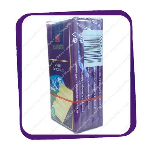 фото: Bellarom White Chocolate 40 x 5